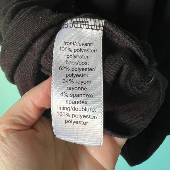 Black Maurices Dressy Hater Top Size Small - Picture 6 of 7